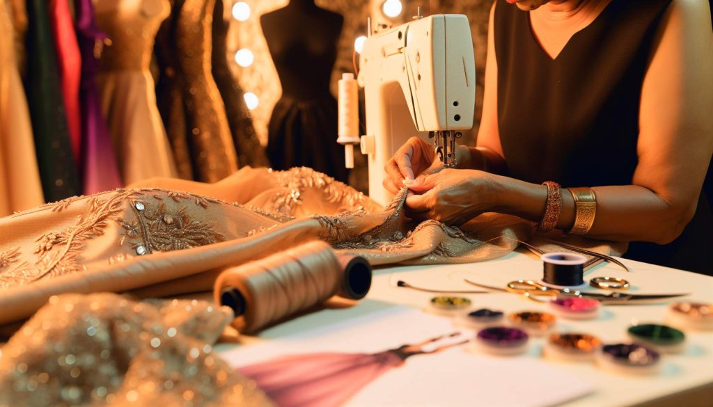 Herstellung haute couture kleid: Zeit und Schritte
